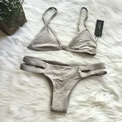 New With Tags Tavik + Taupe Brown Bikini - Size XS • $45