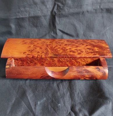£5 • Buy Wooden Moroccan Desk Tidy Pen Box Araar Wood