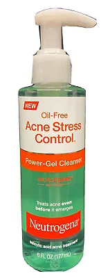 $39.98 • Buy Neutrogena Oil Free Acne Stress Control Face Wash 6oz
