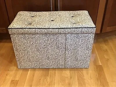 Original Mid Century Modern Electrolux Vacuum Cleaner Storage Bench Box Hassock • $75