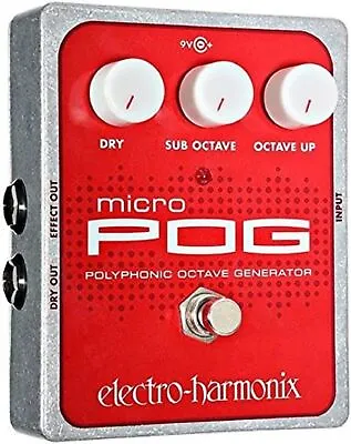 Electro-Harmonix Micro Pog Polyphonic Octave NEW • $355.51