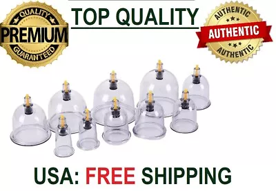 100 Cups/Set Medical Chinese Vacuum Cupping Body Massage Therapy Suction Hijama • $7.87