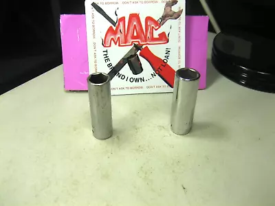 MAC  TOOLS - LOT OF 2 DEEP SOCKETS       3/8 Drive 6-Point (5/8” & 11/16”)  USA • $15.80