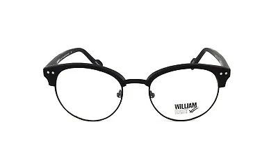 William Rast Eyeglasses WR1013 C1 Matte Black Men's Round Size 50mm NEW! • $29.99