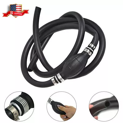 5/16  Gas Hose Fuel Line Assembly Primer Bulb Universal For Boat OUTBOARD Marine • $14.99