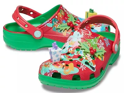 Crocs Mickey Mouse Friends Holiday Clog Women's 6 Men's 4 New With Tags NWT • $59.99