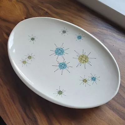 FRANCISCAN ATOMIC STARBURST 13  Serving Platter - Mid Century Modern MCM • $55