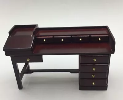 Dolls House  Mahogany Desk • $3.79