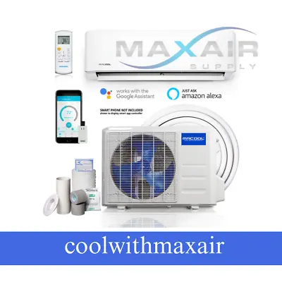 9k BTU 19 SEER 110V MrCool Advantage Ductless Heat Pump + AC Split NEW • $829