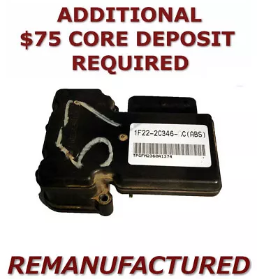 REMAN 2001 2002 2003 Ford Windstar ABS Pump Control Module NO TRAC EXCHANGE • $199