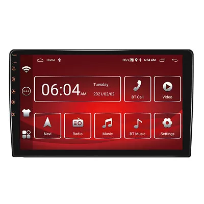 Double Din Car GPS Navigation MP5 Player FM Radio WiFi Touch Screen Mirror Link • $116.56