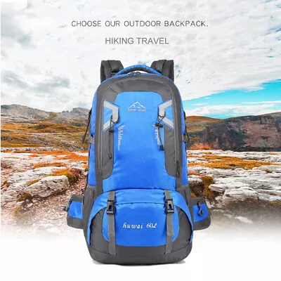 40L/60L Waterproof Outdoor Hiking Backpack Camping Outdoor Trekking Bag • $42.99