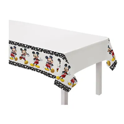 Mickey Mouse Forever Plastic Table Cover Boys Birthday Party Supplies Decoration • $7.90