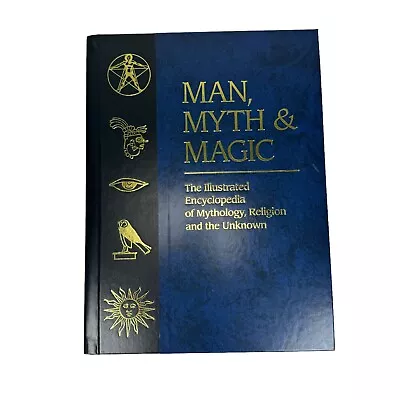 Vol 17 Man Myth & Magic Encyclopedia Of Mythology Religion And The Unknown Book • $25.50