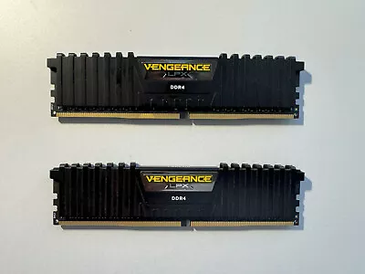 Corsair Vengeance LPX 8GB (2x4GB) DDR4 2133MHz PC RAM Model: CMK8GX4M2A2133C13 • $22