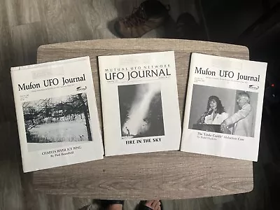 (Lot Of 3) Mufon UFO Journals From 1992 And 1993 Cortile Hopkins Walton Etc • $19.90