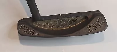 Vintage Ping Zing Putter Karsten MFG Corp  34.5” Right Handed Putter • $34.97