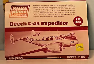 RARE PLANE VACUFORM 1:72 Beech C-45 Expeditor • $29