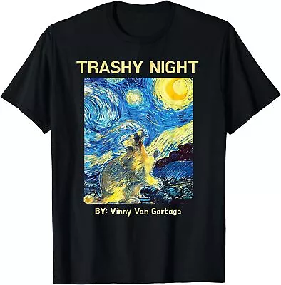 Raccoon Funny Van Gogh Shirt - Funny Raccoon T-Shirt S-5XL • $19.99