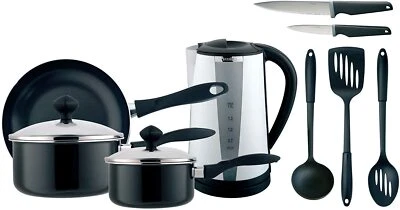 £39.99 • Buy Prestige Urban Aluminium Essentials Kitchen Starters Kit Set , 9-Piece 187956