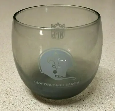 $15.75 • Buy Vintage & Rare New Orleans Saints Smoky Glass 3 1/4  Tall Very Old 