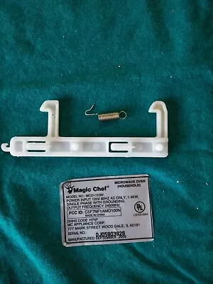 Magic Chef Microwave Oven Model MCD-11E3W Door Hook Key 3513100700 With Spring • $12