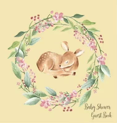 Lulu And Bell Woodland Baby Shower Guest Book (Hardcover) (Hardback) • £19.44