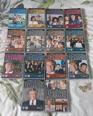 Bbc's Dallas - The Complete Dvd Box Set Series 1 - 14 : + 4 Films : Larry Hagman • £100