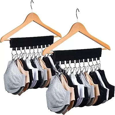 S Bra Organizer For Closet Hanging Space Saving Sports Bra Hanger For Closet Org • $14.23