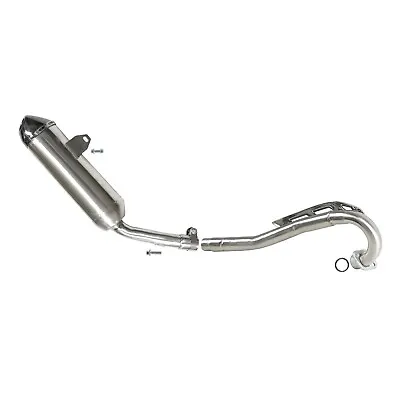 Exhaust Muffler Pipe For 150 200cc 250cc Vertical Engine ATV Pit Dirt Bike Honda • $135.86