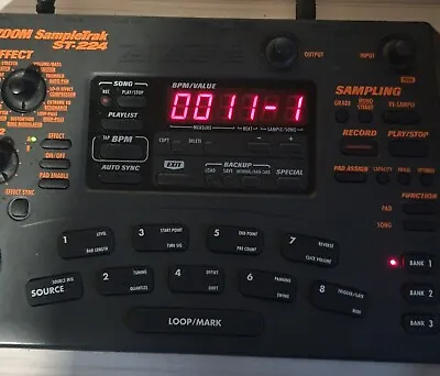 Cult Classic 90's Vintage Sampler The Zoom Sampletrack ST224. • £275