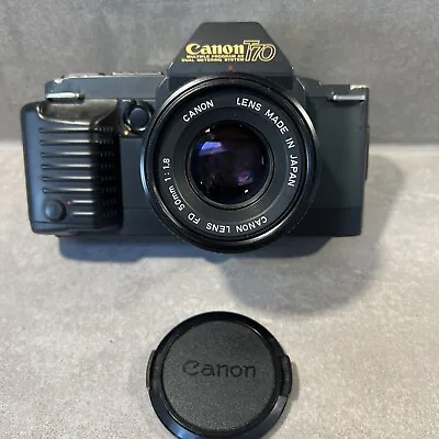Canon T70 With Canon FD 50mm 1:1.8 • £76.67