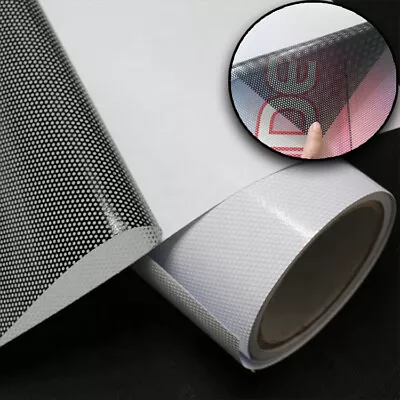 54 X100ft. One Way Vision Vinyl Window Decal Cling Film For Latex Printer • $279.99