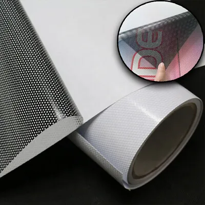 60 X100ft. One Way Vision Vinyl Window Decal Cling Film For Latex Printer • $319.99
