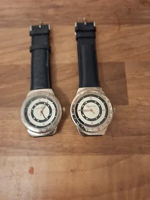 2x Fahrenheit Watches.mint Condition Working.good Presents 4 Twins Or 2 Kids • £26