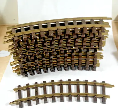 LGB G 1100 13 Sections Of Brass Curved Track  R600 Made In Western Germany • $75