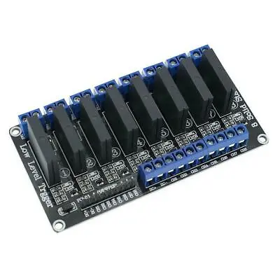 8 Channel 5V DC Relay Module Solid State Low Level SSR AVR DSP For Arduino • $12.40