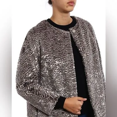 🔥FLASH SALE🔥 NWOT MAX MARA 'S Astrakhan Effect Embossed Fabric Coat • $199