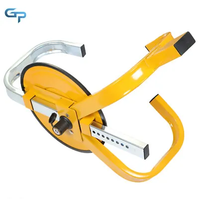 Wheel Lock Clamp Boot Tire Claw Trailer Car Truck Anti-Theft Towing Steel • $35.76