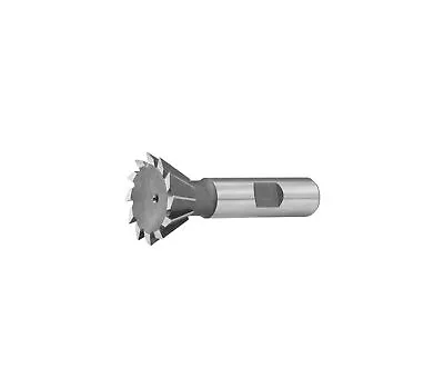 3/8  Diameter 45 Degree Dovetail Cutter HSS 1/8  Wide 3/8 Shank High Speed... • $82.57