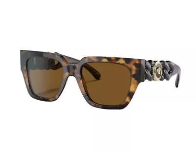 Womens Versace Sunglasses Ve 4409 Havana/Dark Bronze Luxury Sunnies $432 Genuine • $289