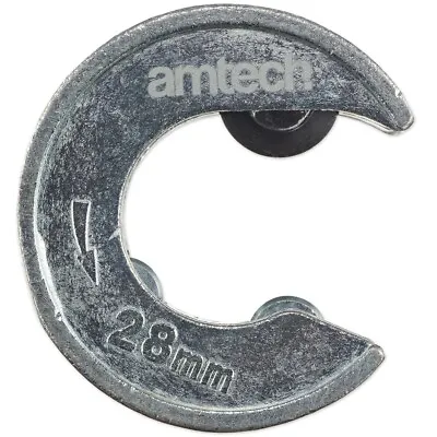 28MM PIPE CUTTER Aluminium Self Adjusting Rotary Quick Slicing Wheel Hand Tool • £10.36
