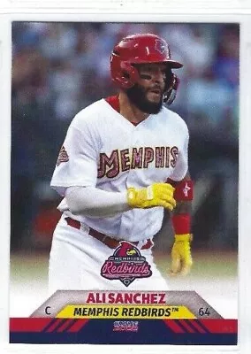 2022 Memphis Redbirds (Triple-A St. Louis Cardinals) Ali Sanchez • $1.95