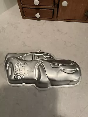 Wilton Disney Pixar Lightning McQueen Cake Pan #2105-6400 • £11.58