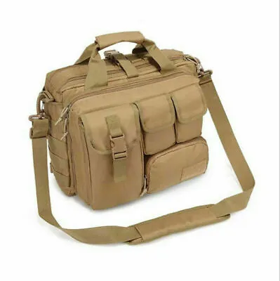 Large Tactical Molle Outdoor Shoulder Bag Crossbody Tote Military Hiking Handbag • $81.39