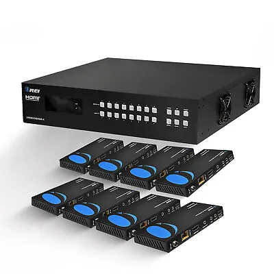 OREI  8X8 4K HDMI Matrix Switcher Extender HDBaseT UHD88-EXB400R-K • $2599.99