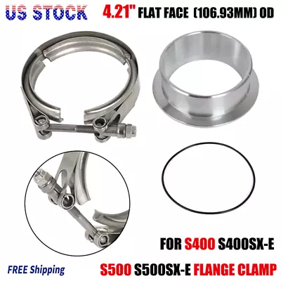 V-Band Flange Clamp For Borg Warner Turbo Compressor S400 S400SXE S500SX S500SXE • $36.99