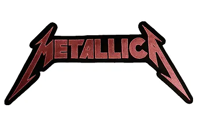 METALLICA Logo BACK PATCH Embroidered NEW • $16