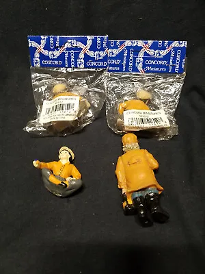 Vintage Lot Of Concord Miniatures Figures - New And Opened • $10.99