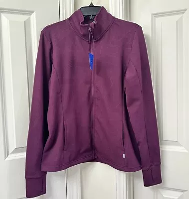 Mondetta Ladies' Jacquard Full-Zip Jacket Size-L • $18.99
